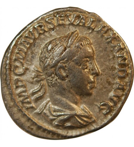 ALEXANDRE SEVERE - DENIER ARGENT 222 ROME