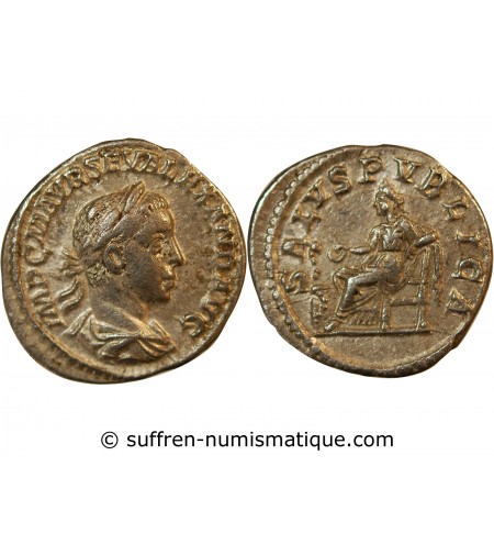 ALEXANDRE SEVERE - DENIER ARGENT 222 ROME