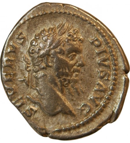 SEPTIME SEVERE - DENIER ARGENT 208 ROME