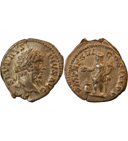 SEPTIME SEVERE - DENIER ARGENT 208 ROME