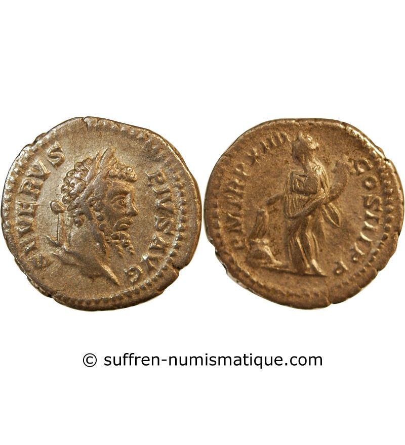 SEPTIME SEVERE - DENIER ARGENT 206 ROME