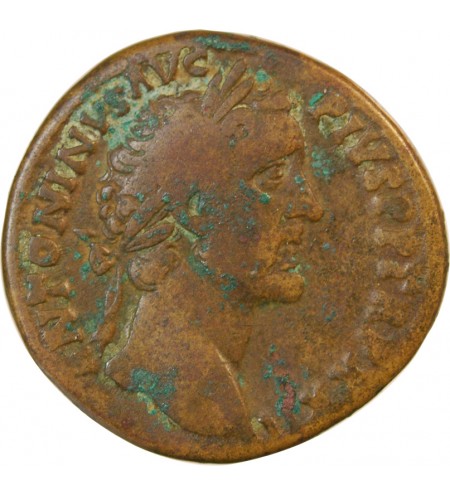 ANTONIN LE PIEUX - SESTERCE ROME 158 / 159 ROME