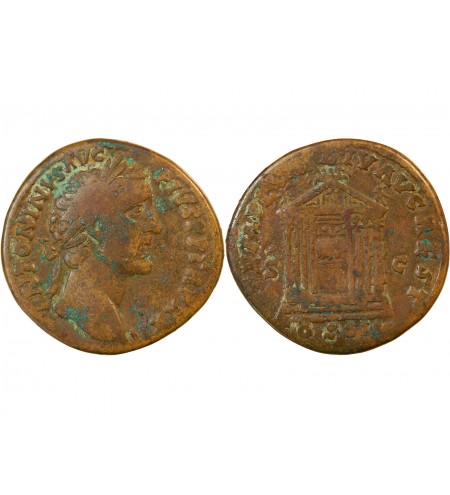 ANTONIN LE PIEUX - SESTERCE ROME 158 / 159 ROME