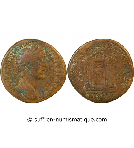ANTONIN LE PIEUX - SESTERCE ROME 158 / 159 ROME