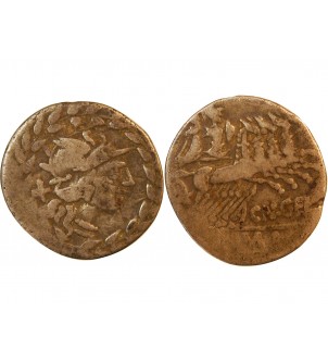 GELLIA - DENIER ARGENT 138 AV JC ROME 2