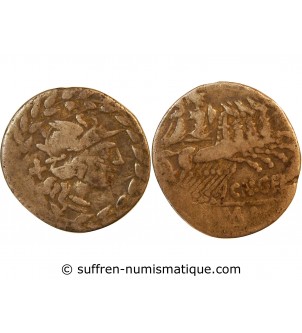 GELLIA - DENIER ARGENT 138 AV JC ROME