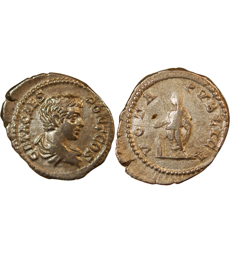 GETA - DENIER ARGENT 198 / 212 ROME