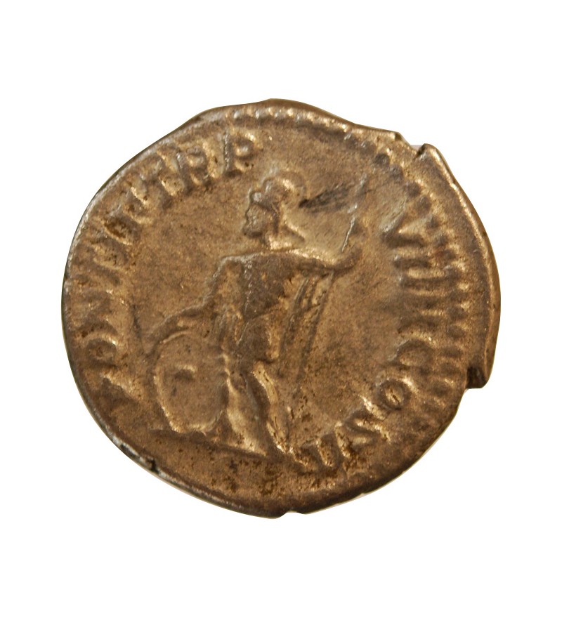 ELAGABAL - DENIER ARGENT 220 / 221 ROME