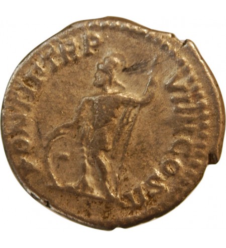 ELAGABAL - DENIER ARGENT 220 / 221 ROME