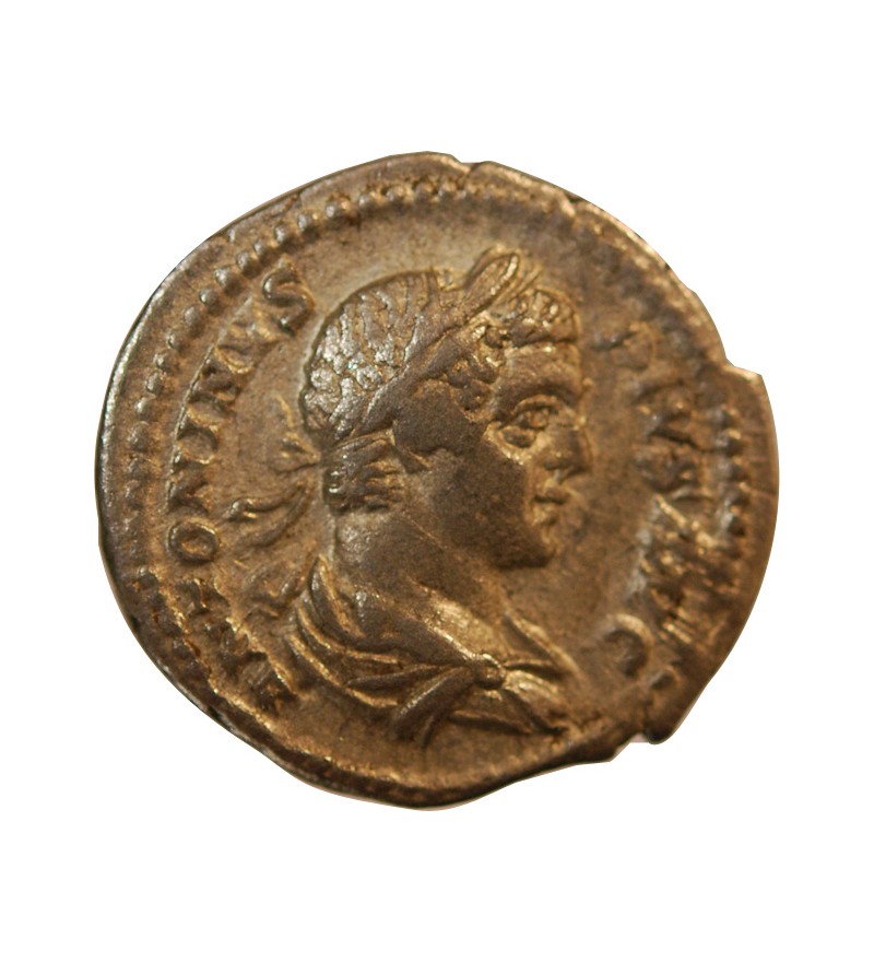 ELAGABAL - DENIER ARGENT 220 / 221 ROME