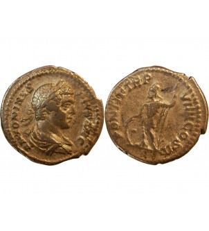 ELAGABAL - DENIER ARGENT 220 / 221 ROME 2