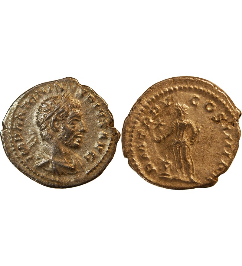 ELAGABAL - DENIER ARGENT 221 ROME