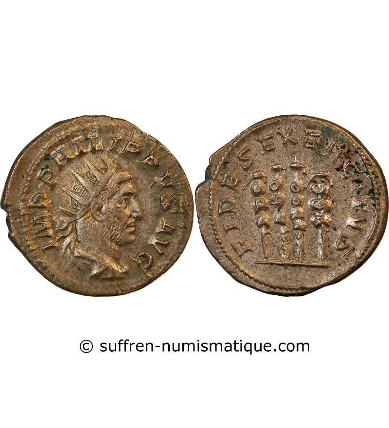 PHILIPPE Ier L'ARABE - ANTONINIEN 249 ROME - RIC.62
