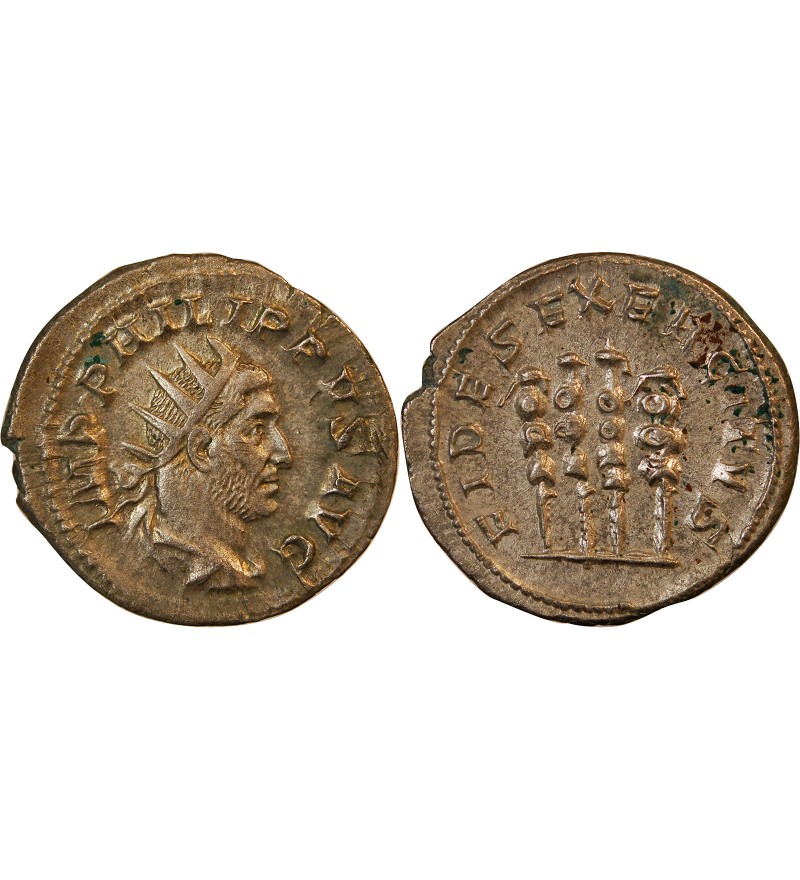PHILIPPE Ier L'ARABE - ANTONINIEN 249 ROME - RIC.62