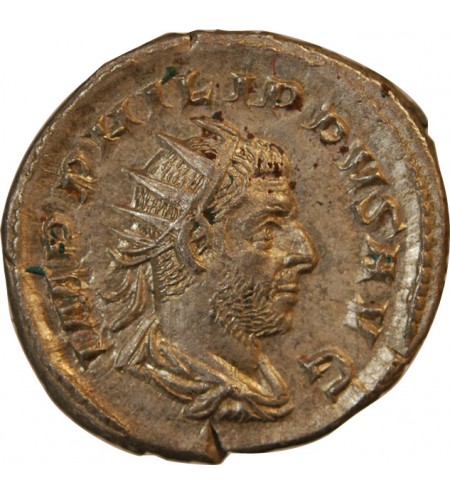 PHILIPPE Ier L'ARABE - ANTONINIEN 247 ROME - RIC.6