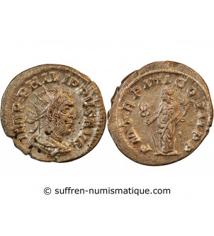 PHILIPPE Ier L'ARABE - ANTONINIEN 247 ROME - RIC.5