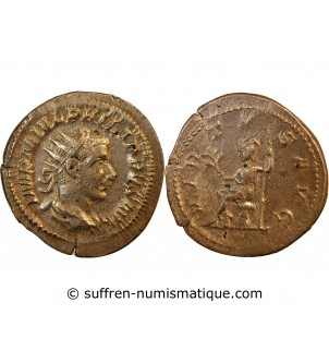 PHILIPPE Ier L'ARABE - ANTONINIEN 246 ROME - RIC.3