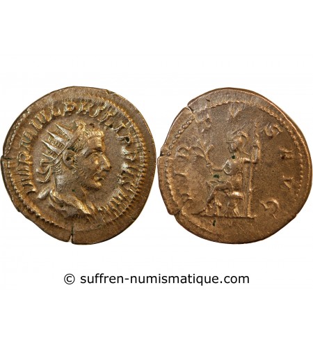 PHILIPPE Ier L'ARABE - ANTONINIEN 246 ROME - RIC.3