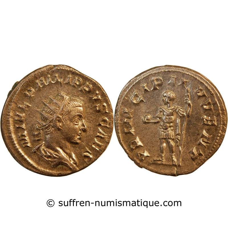 PHILIPPE II - ANTONINIEN 245-246 ROME - RIC.218d