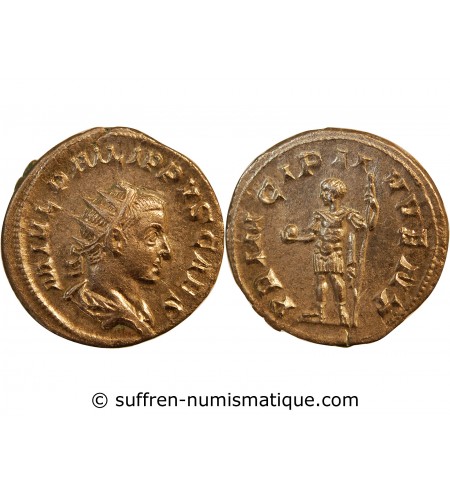 PHILIPPE II - ANTONINIEN 245-246 ROME - RIC.218d