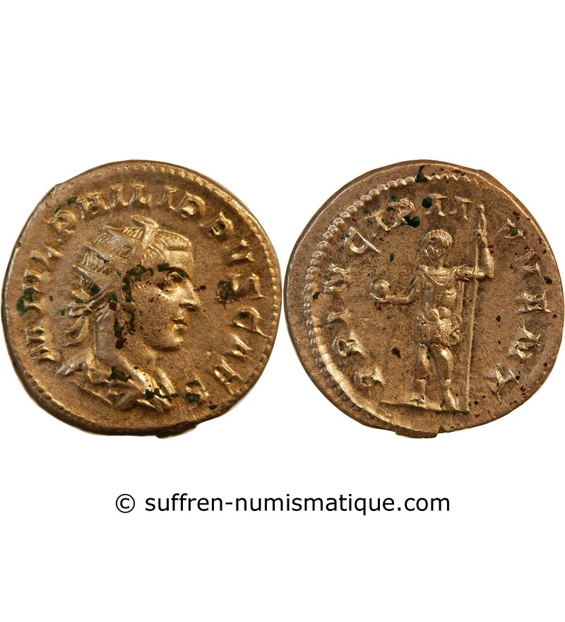 PHILIPPE II - ANTONINIEN 245-246 ROME - RIC.218d