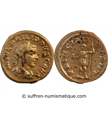 PHILIPPE II - ANTONINIEN 245-246 ROME - RIC.218d