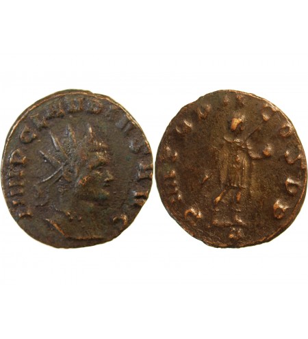 CLAUDE II LE GOTHIQUE - ANTONINIEN 268-269 ROME - RIC.12
