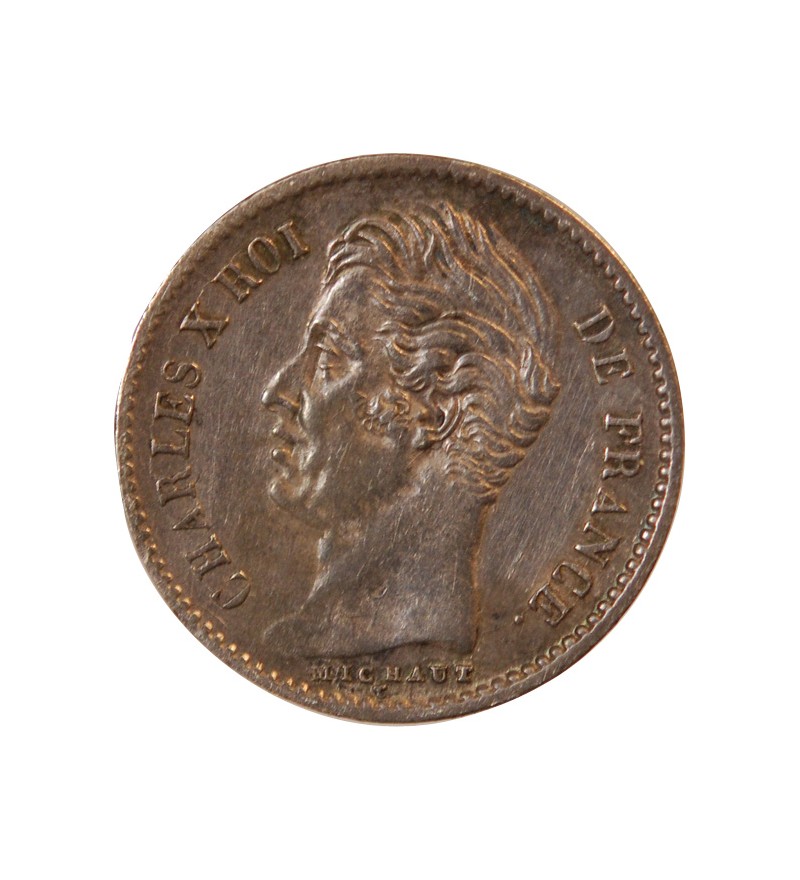 CHARLES X - 1/4 FRANCS ARGENT 1828 A PARIS