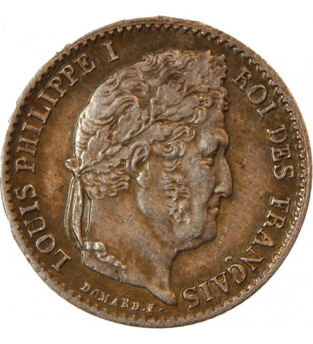 LOUIS PHILIPPE﻿ - 1/4 FRANC ARGENT 1834 W LILLE
