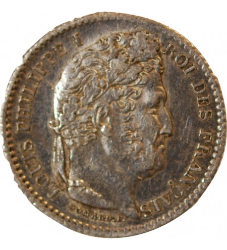 LOUIS PHILIPPE﻿ - 25 CENTIMES ARGENT 1847 A PARIS