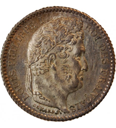 LOUIS PHILIPPE﻿ - 25 CENTIMES ARGENT 1847 A PARIS