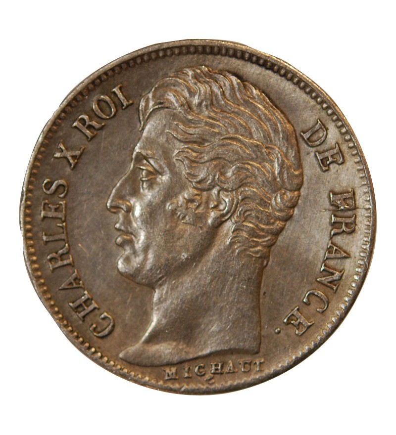 CHARLES X - 1/2 FRANC ARGENT 1829 A PARIS