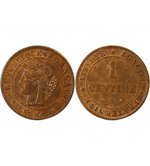 CERES - 1 CENTIME 1897 A PARIS﻿﻿ 2
