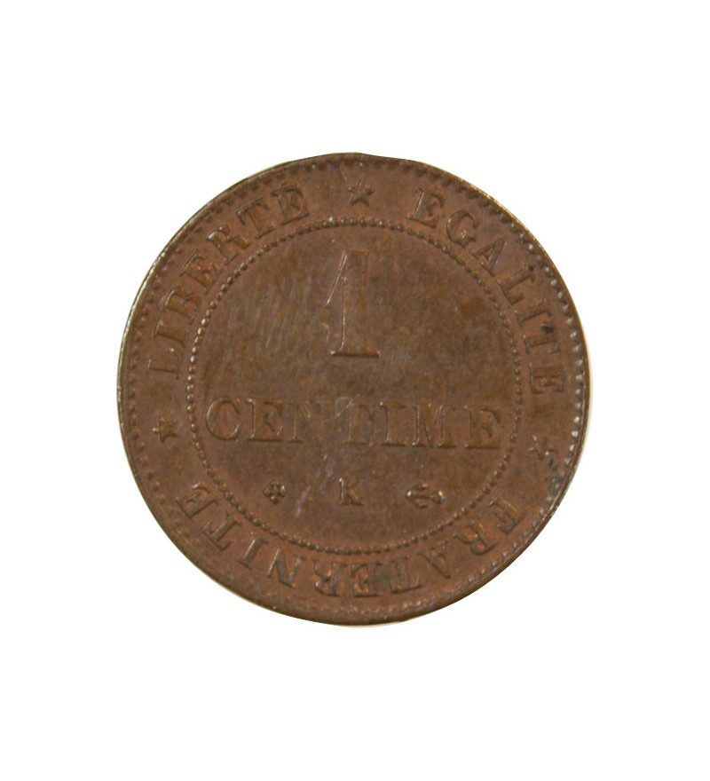 CERES - 1 CENTIME 1878 K BORDEAUX