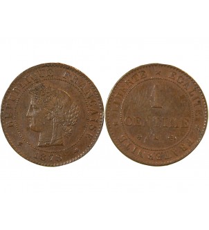 CERES - 1 CENTIME 1878 K BORDEAUX 2