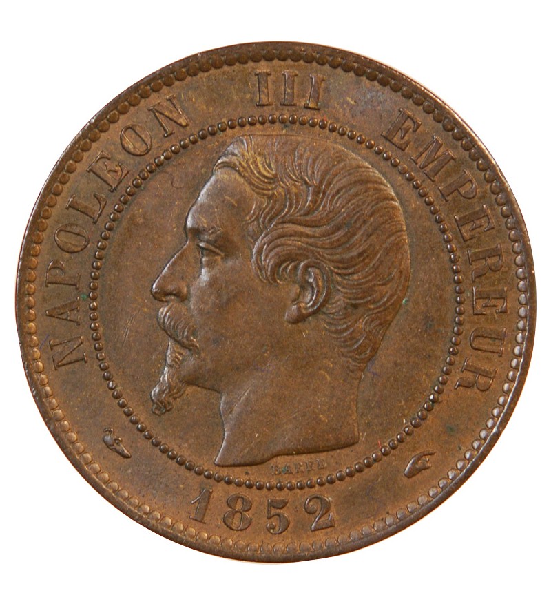 NAPOLEON III - 10 CENTIMES 1852 A PARIS