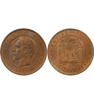 NAPOLEON III - 10 CENTIMES 1852 A PARIS 2
