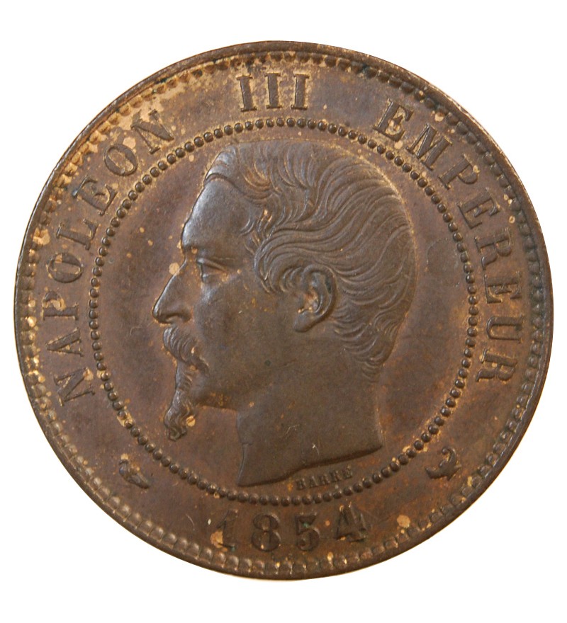 NAPOLEON III - 10 CENTIMES 1854 W LILLE
