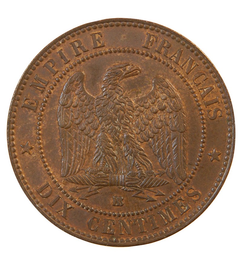 NAPOLEON III - 10 CENTIMES 1862 BB STRASBOURG