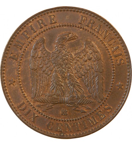 NAPOLEON III - 10 CENTIMES 1862 BB STRASBOURG