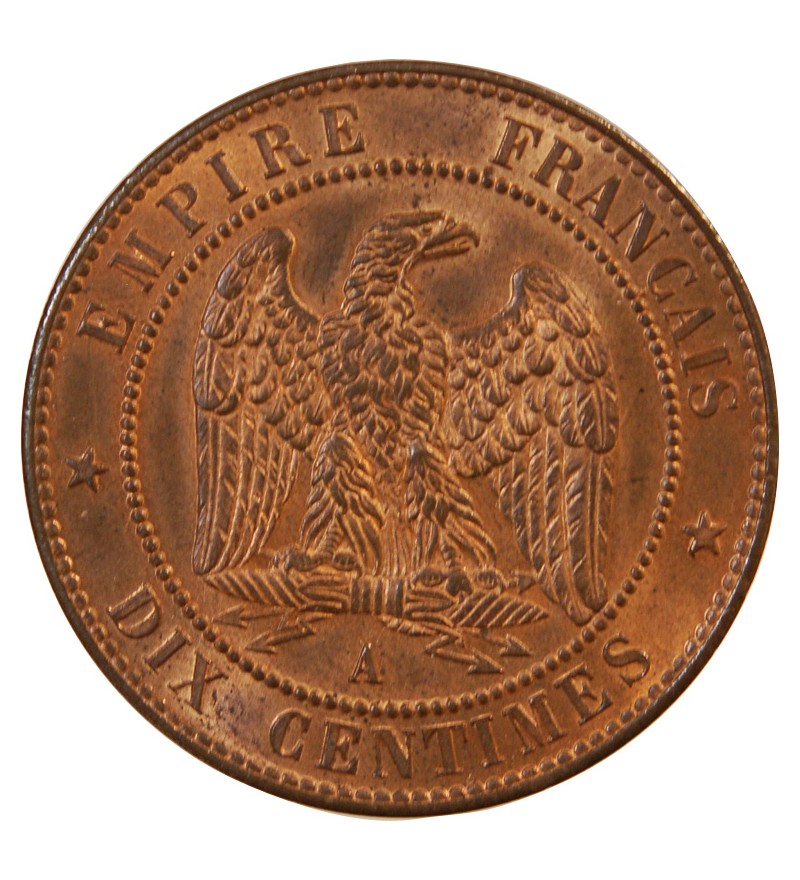 NAPOLEON III - 10 CENTIMES 1857 A PARIS