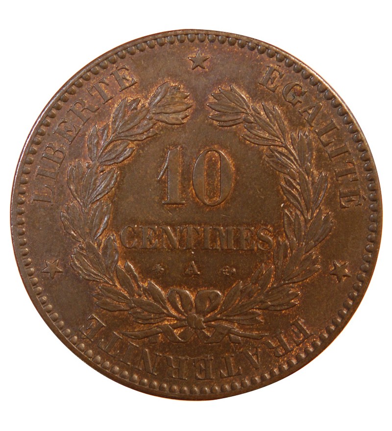 CERES - 10 CENTIMES 1872 A PARIS