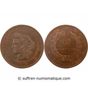 CERES - 10 CENTIMES 1872 A PARIS