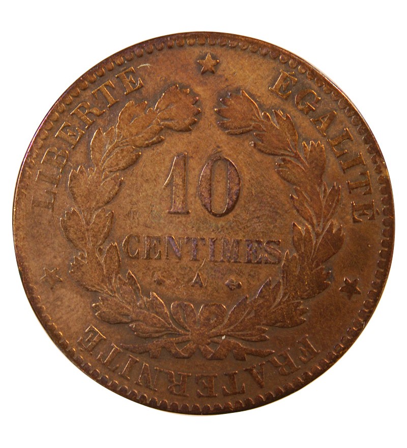 CERES - 10 CENTIMES 1875 A PARIS