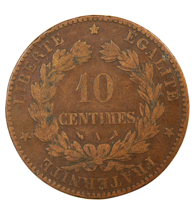 CERES - 10 CENTIMES 1896 A PARIS - Variété Torche - Rare