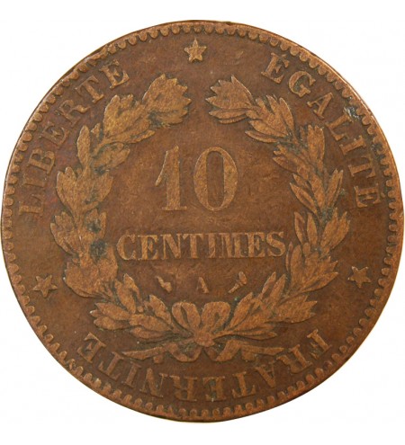 CERES - 10 CENTIMES 1896 A PARIS - Variété Torche - Rare