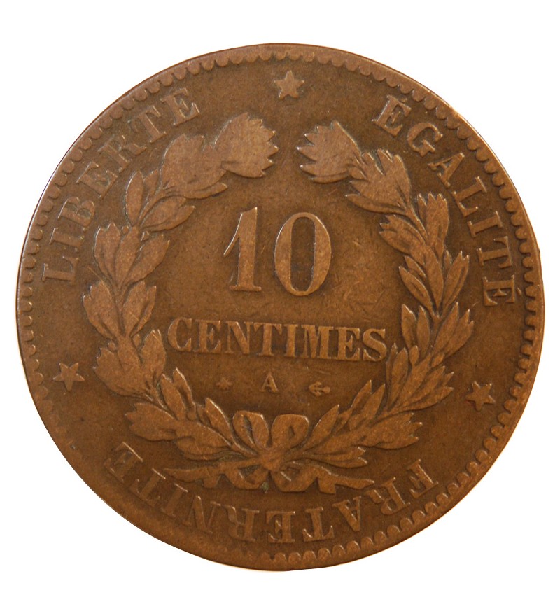 CERES - 10 CENTIMES 1877 A PARIS