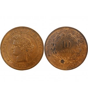 CERES - 10 CENTIMES 1883 A PARIS 2