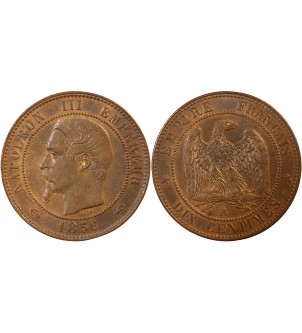 NAPOLEON III - 10 CENTIMES 1856 A PARIS 2