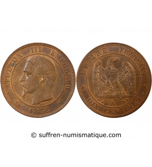 NAPOLEON III - 10 CENTIMES 1856 A PARIS